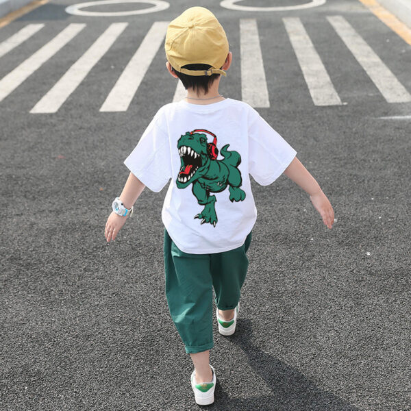 Children's Clothing Boys Summer Suits Western-style Clothes Boys Summer Handsome Short Sleeves Jan Baby