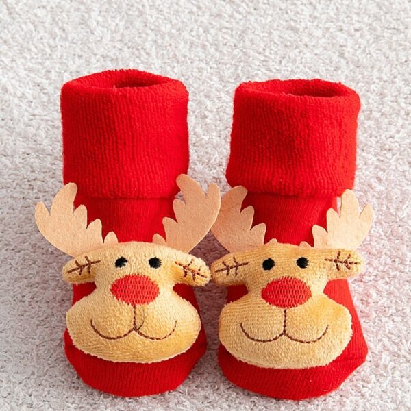 Christmas Children's Socks Thickened Terry - Image 7