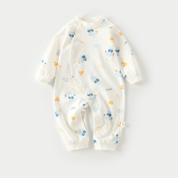 Autumn Thin Baby Pajamas And Baby Onesies - Image 9