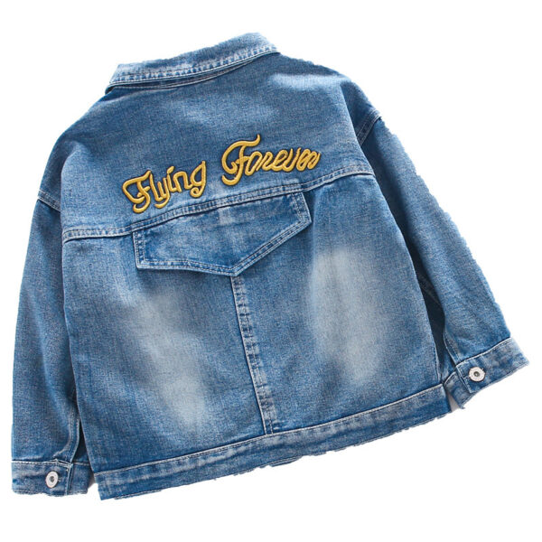 Girls Denim Jacket Children - Image 7