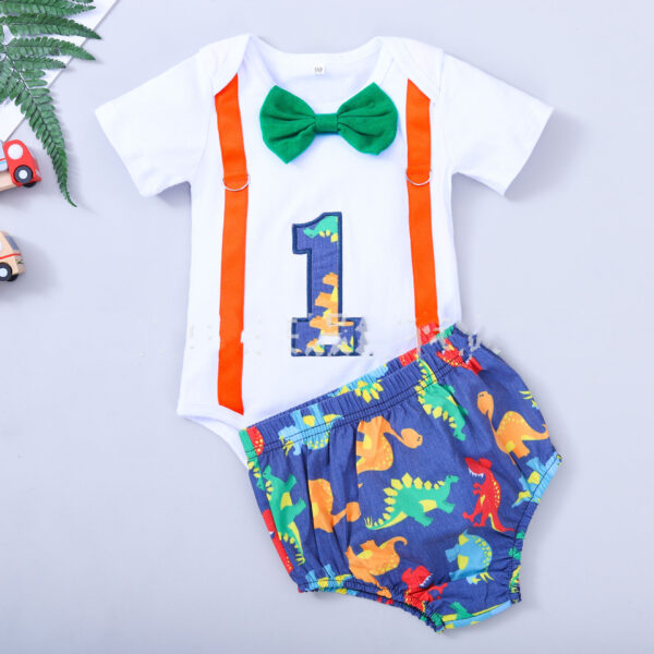 Children's Clothing Summer Clothing Baby Romper Birthday - Image 6