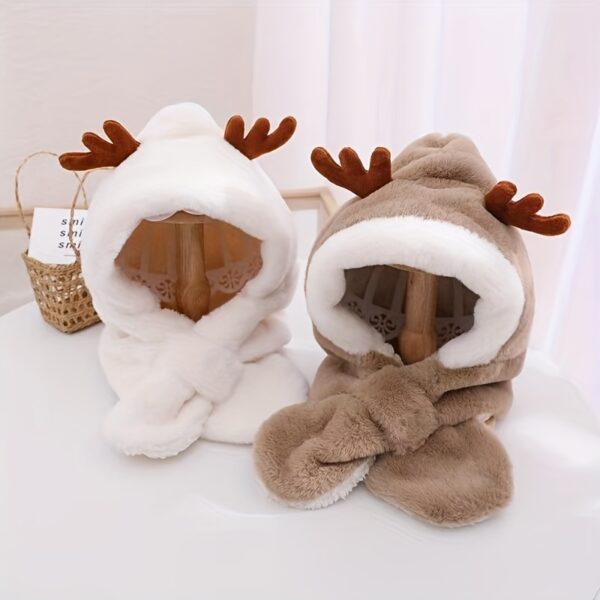 Cute Deer Hat Women Plush Rabbit Ear Funny Lolita