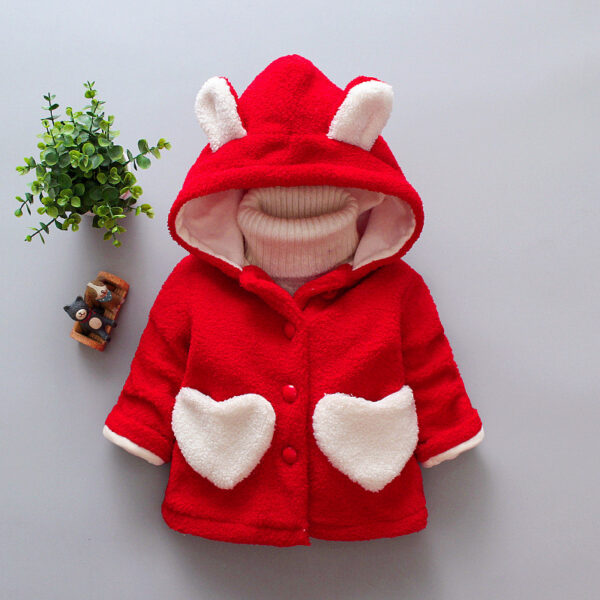 Girl Outerwear Children Clothing Warm Winter Coats - Image 2