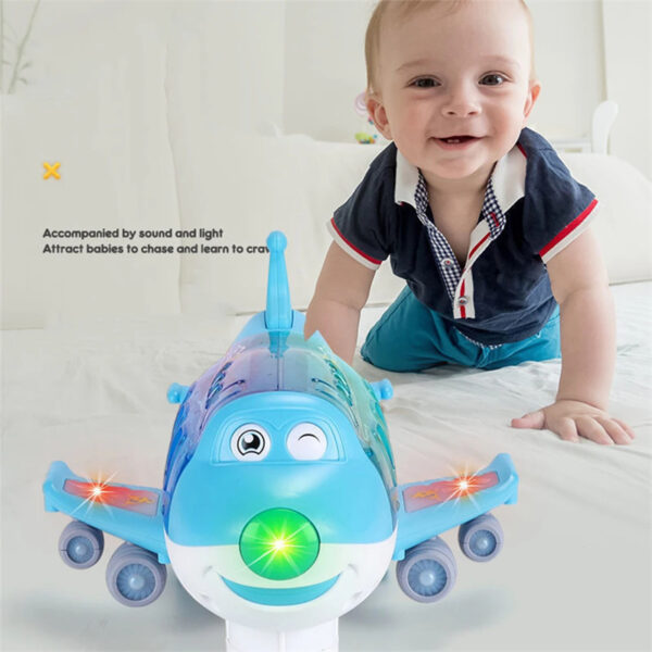 360 Rotating Electric Plane Airplane Toys For Kids - Image 10