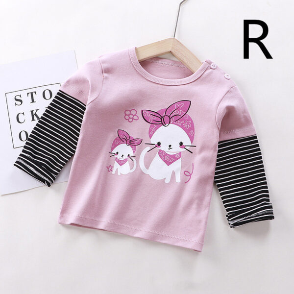 Baby Clothes Boys And Girls Cotton Long-sleeved T-shirt - Image 3