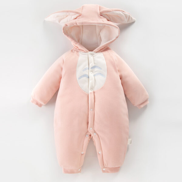 Warm Jumpsuit Newborn Cotton Crawling Suit (Jan Baby) - Image 7