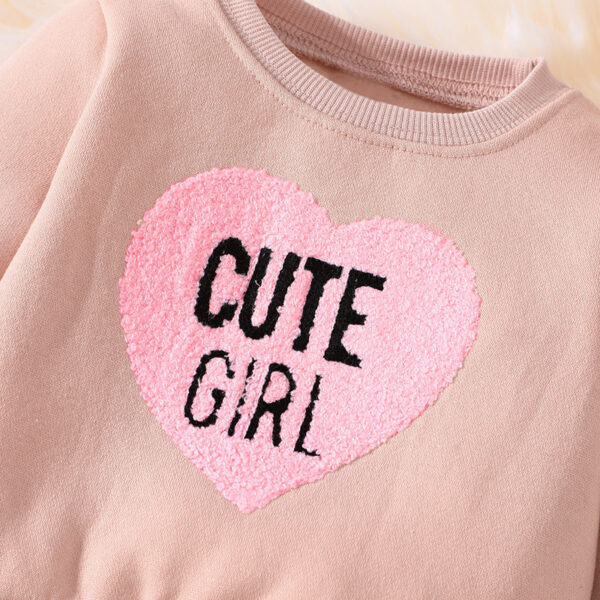 Long Sleeve Round Neck Pullover Baby Casual Wear - Image 4