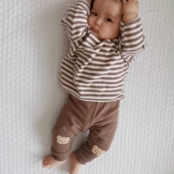 Cute And Comfortable Striped Top For Babies - Image 4