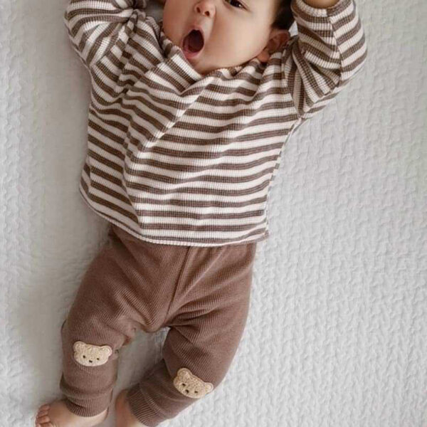 Cute And Comfortable Striped Top For Babies - Image 2