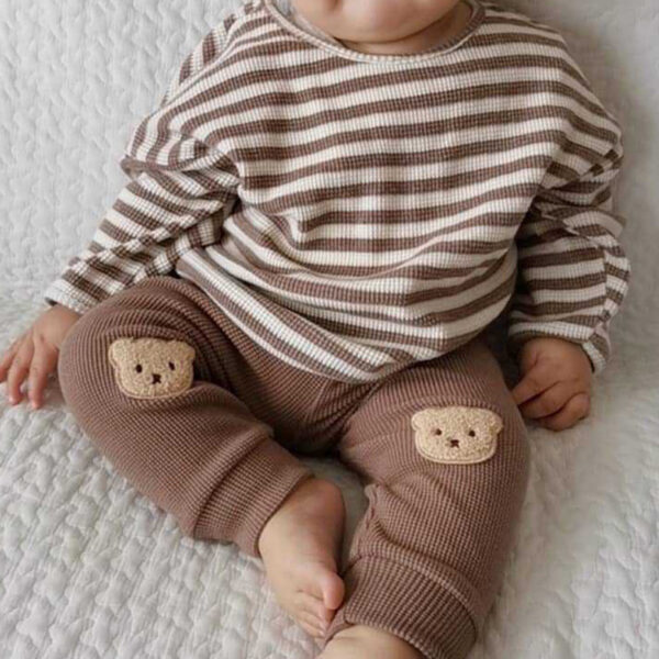 Cute And Comfortable Striped Top For Babies - Image 3