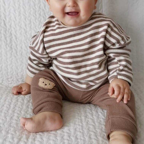 Cute And Comfortable Striped Top For Babies - Image 5