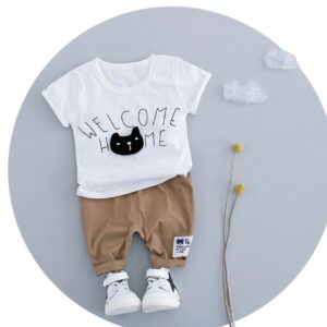 Chirdren Tshirt Suit