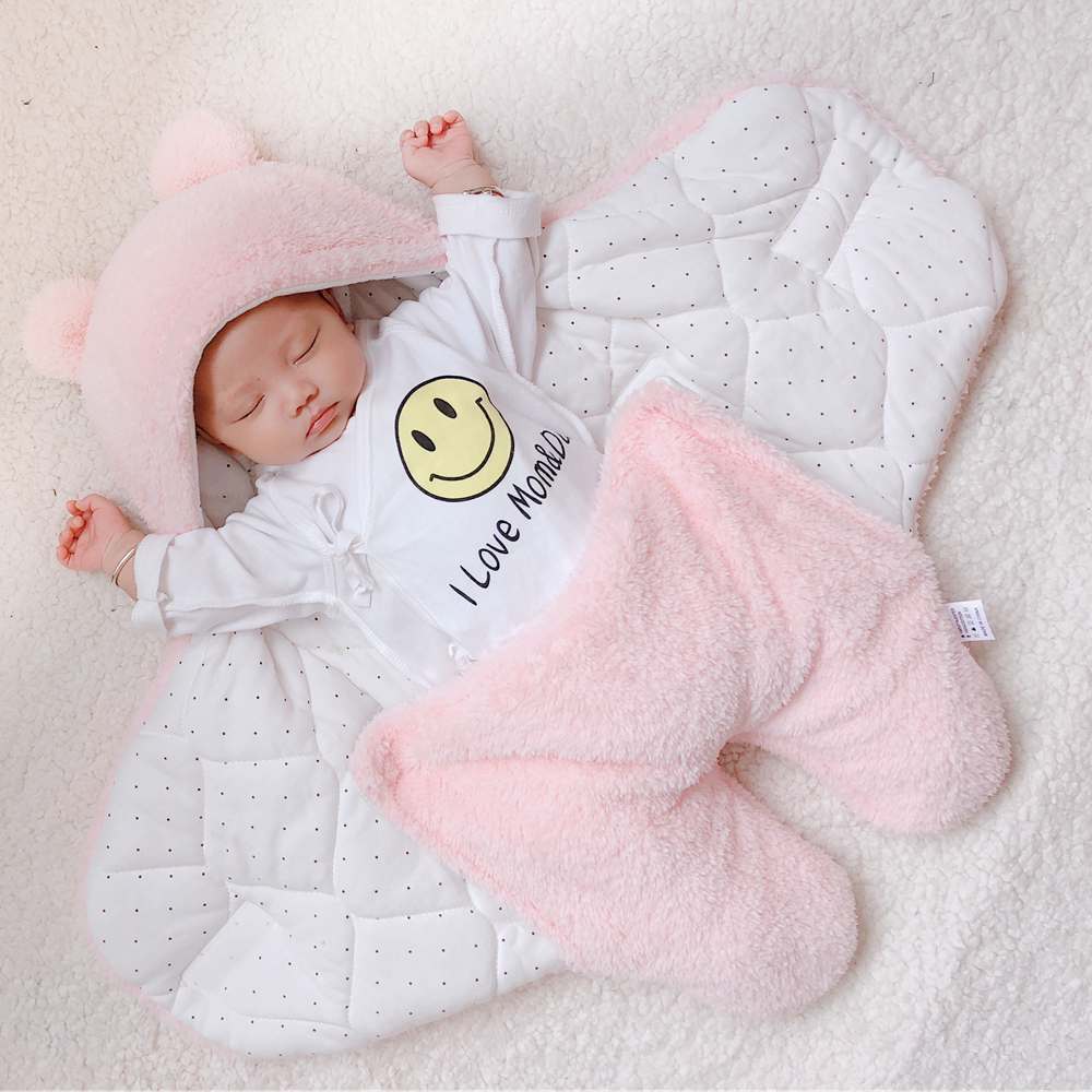 Baby Sleeping Bag Envelope for Newborn Baby Winter Swaddle Blanket - Image 3