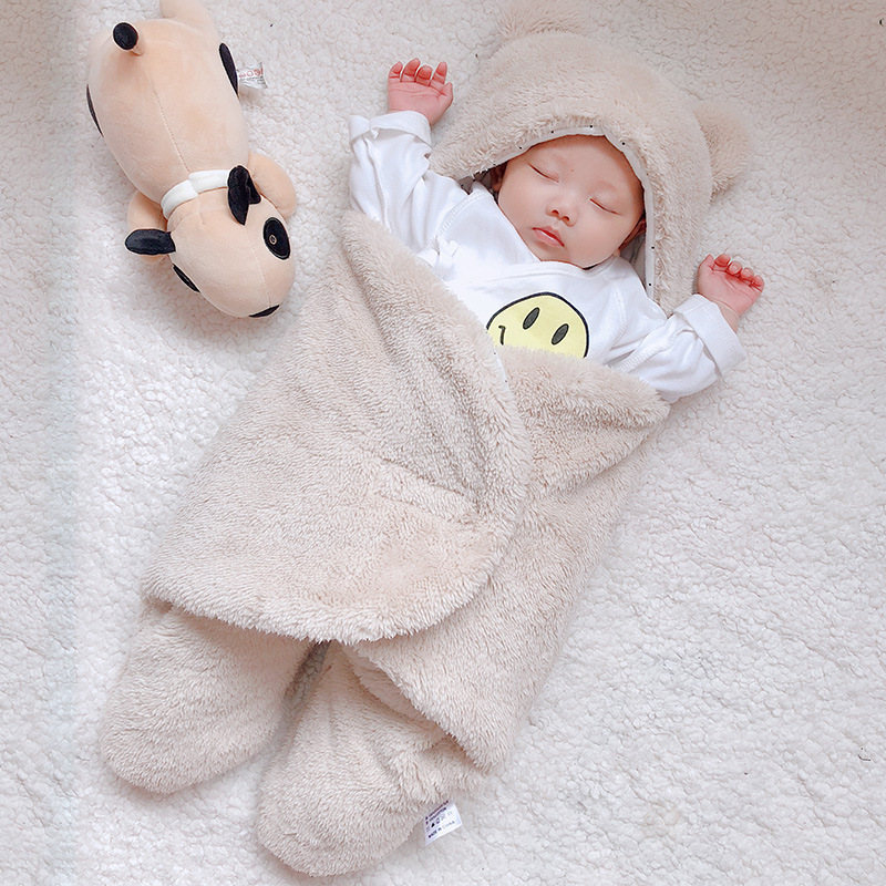 Baby Sleeping Bag Envelope for Newborn Baby Winter Swaddle Blanket - Image 6