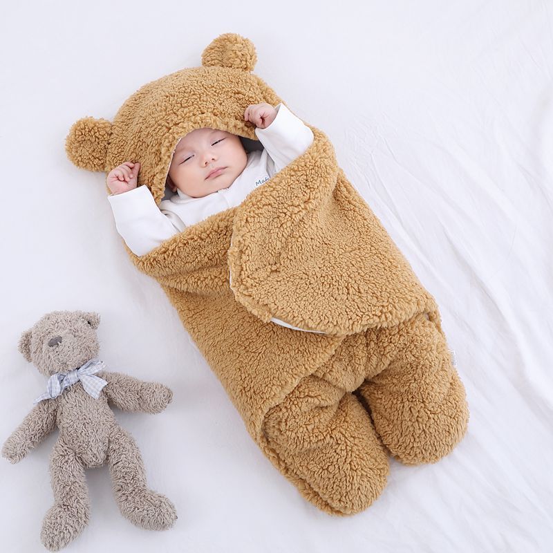 Baby Sleeping Bag Envelope for Newborn Baby Winter Swaddle Blanket - Image 2